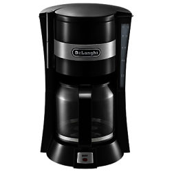 De'Longhi ICM15210 Filter Coffee Maker, Black